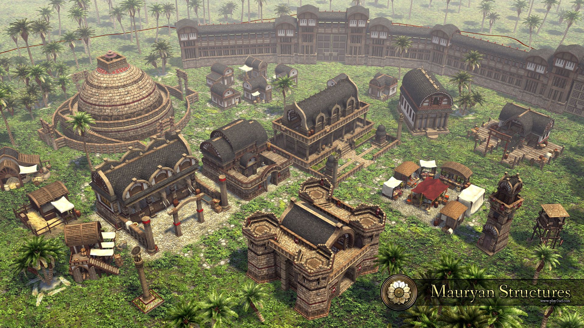 0 A.D. 模仿帝国时代的 3D 开源游戏