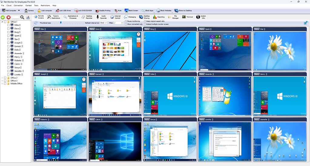员工/学生电脑监控软件 Net Monitor For Employees Pro v6.7.2